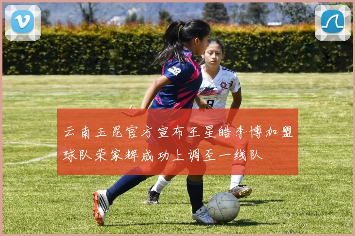 云南玉昆官方宣布王星皓李博加盟球队荣家辉成功上调至一线队