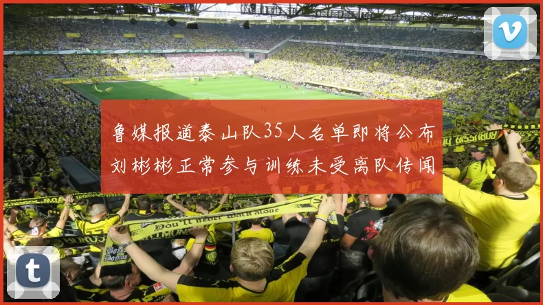 鲁媒报道泰山队35人名单即将公布刘彬彬正常参与训练未受离队传闻影响